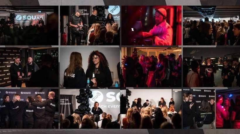 The launch, in Hamburg
